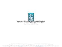 Tablet Screenshot of hypersys-hosting.com